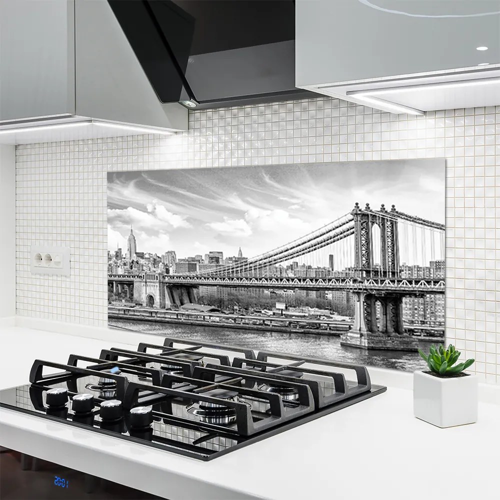 Panel nad blat kuchenny Konstrukcja Stalowego Mostu