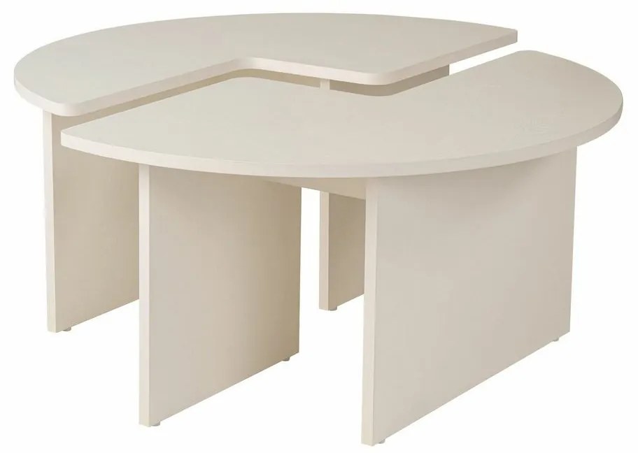 Stolik konferencyjny Moira Wood White