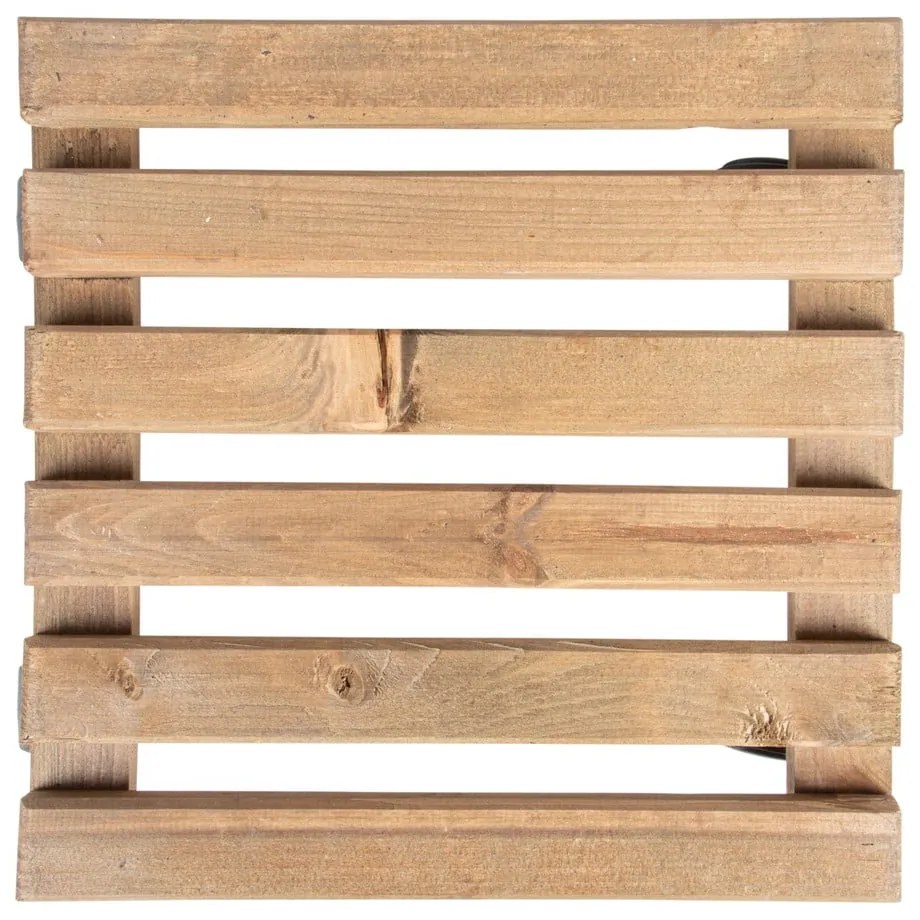 Drewniany kwietnik na kółkach (wysokość 8 cm) Indoor &amp; Outdoor – Esschert Design