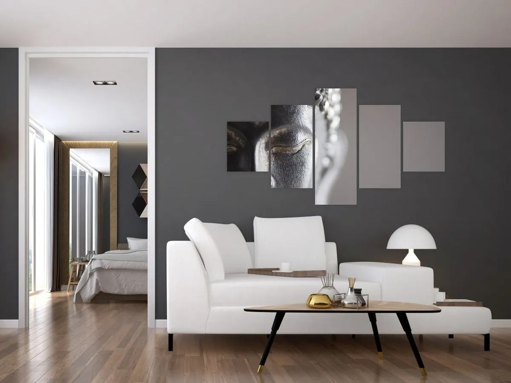 Obraz - Posąg Buddy (125x70 cm)