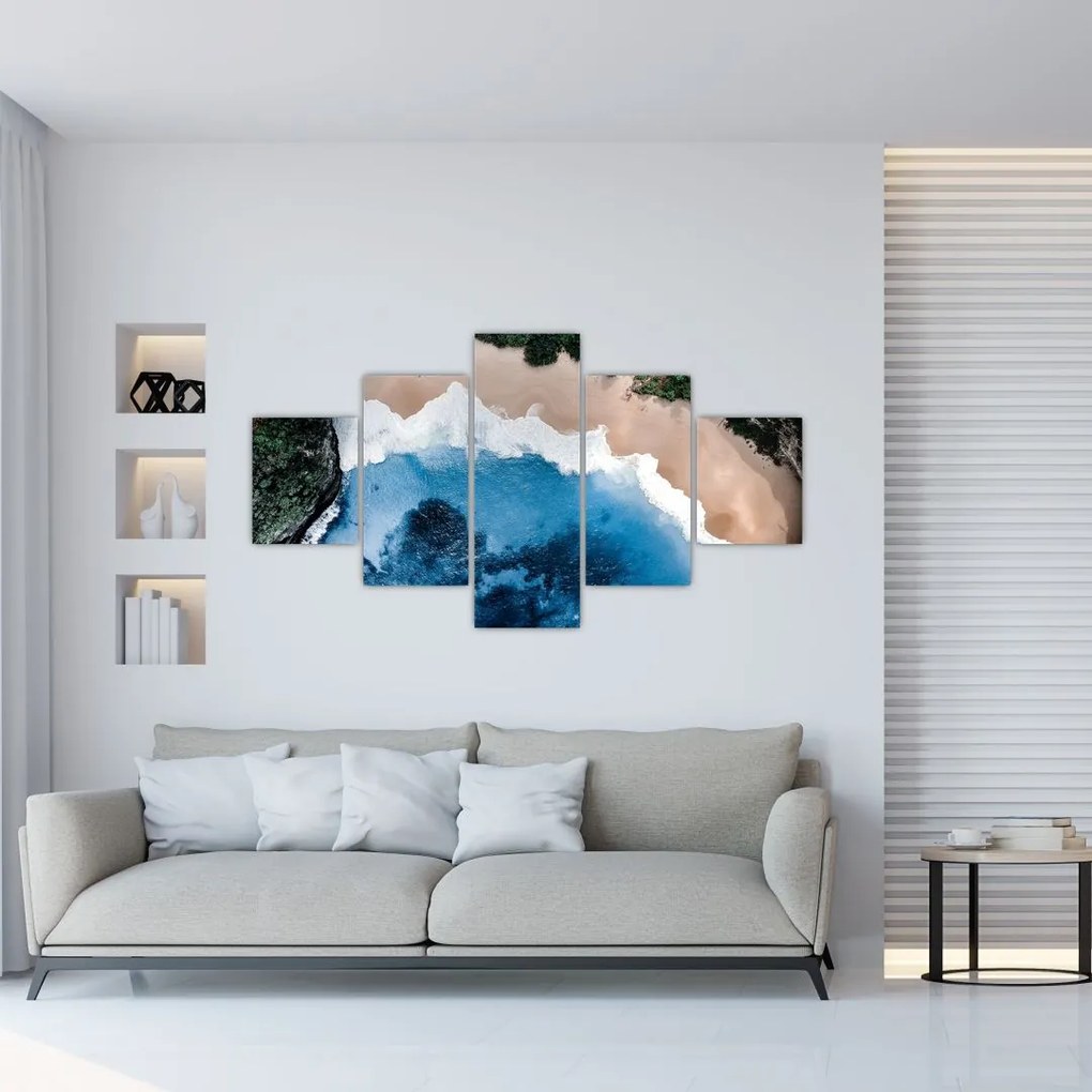 Obraz plaży Nusa Penida, Indonezja (125x70 cm)
