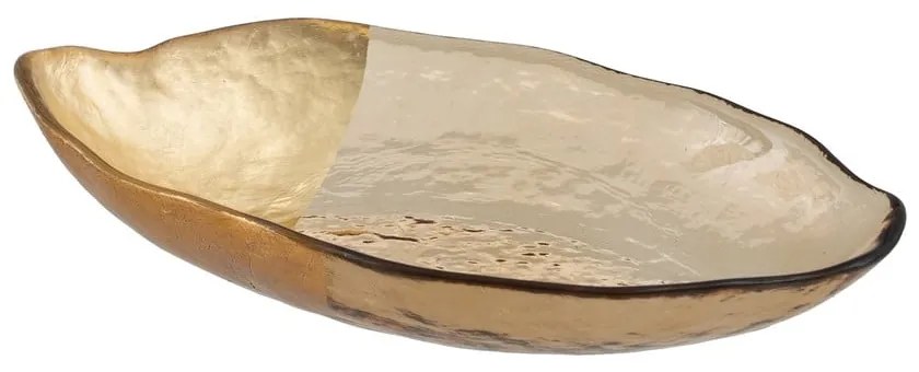 Szklana miska dekoracyjna 13x23 cm – Ixia