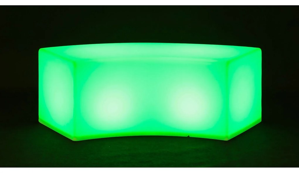 Podświetlany stołek LED, 42 x 120 x 44 cm