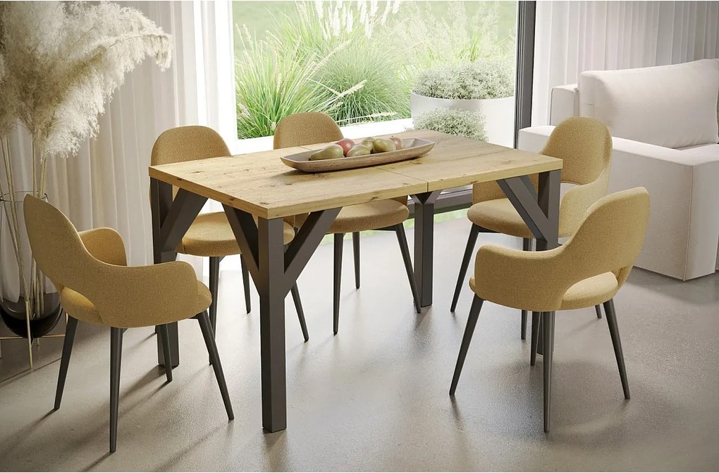 Stół rozkładany BALTIKA 130(240)x90 dąb artisan