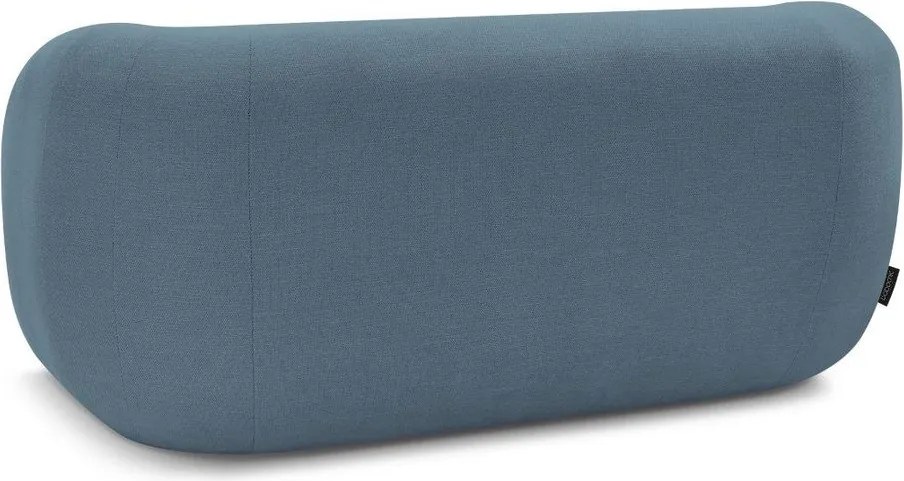 Niebieska sofa z tkaniny szenilowej 160 cm Celine – Bobochic Paris