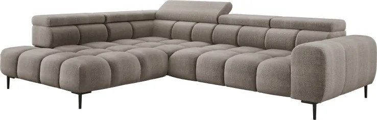 Narożnik PLAZA L Lewostronny w tkaninie EDEN 04 WERSAL