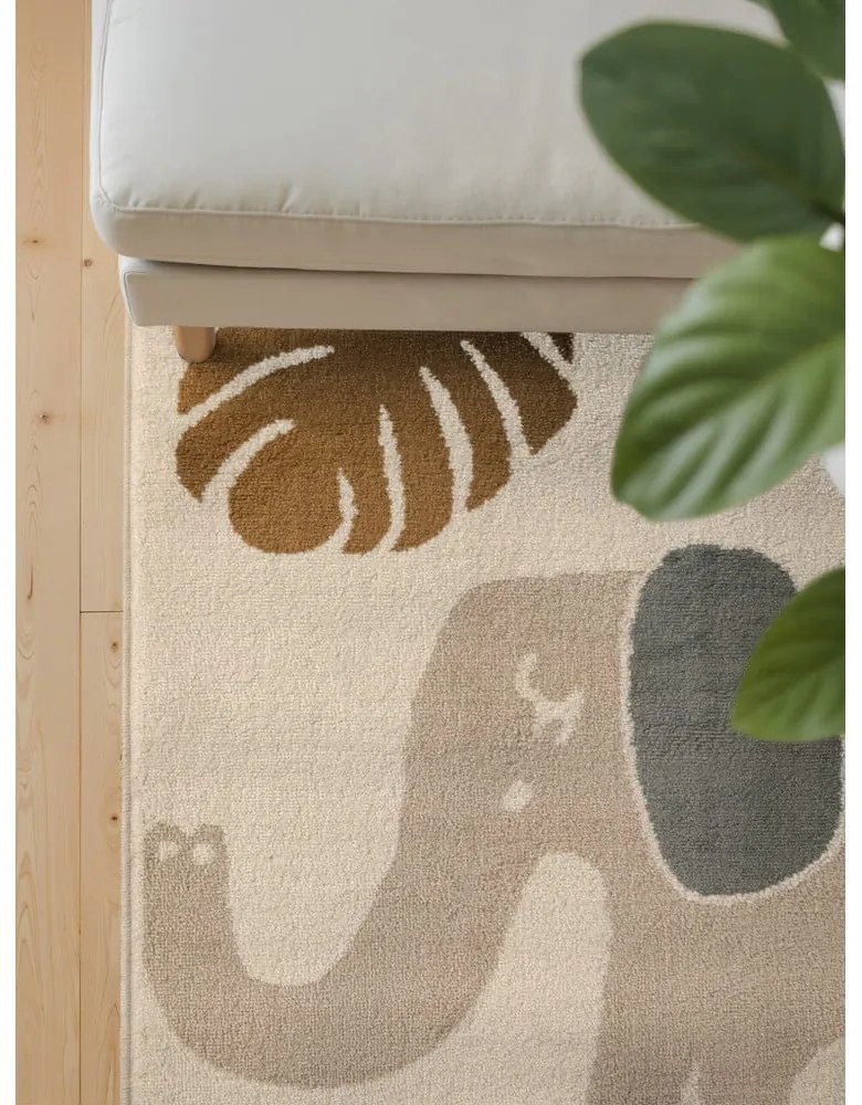 Kremowy dywan dziecięcy 120x170 cm Animal Safari – Hanse Home