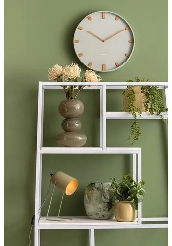 Karlsson 5942GR designerski zegar ścienny 40 cm, szary