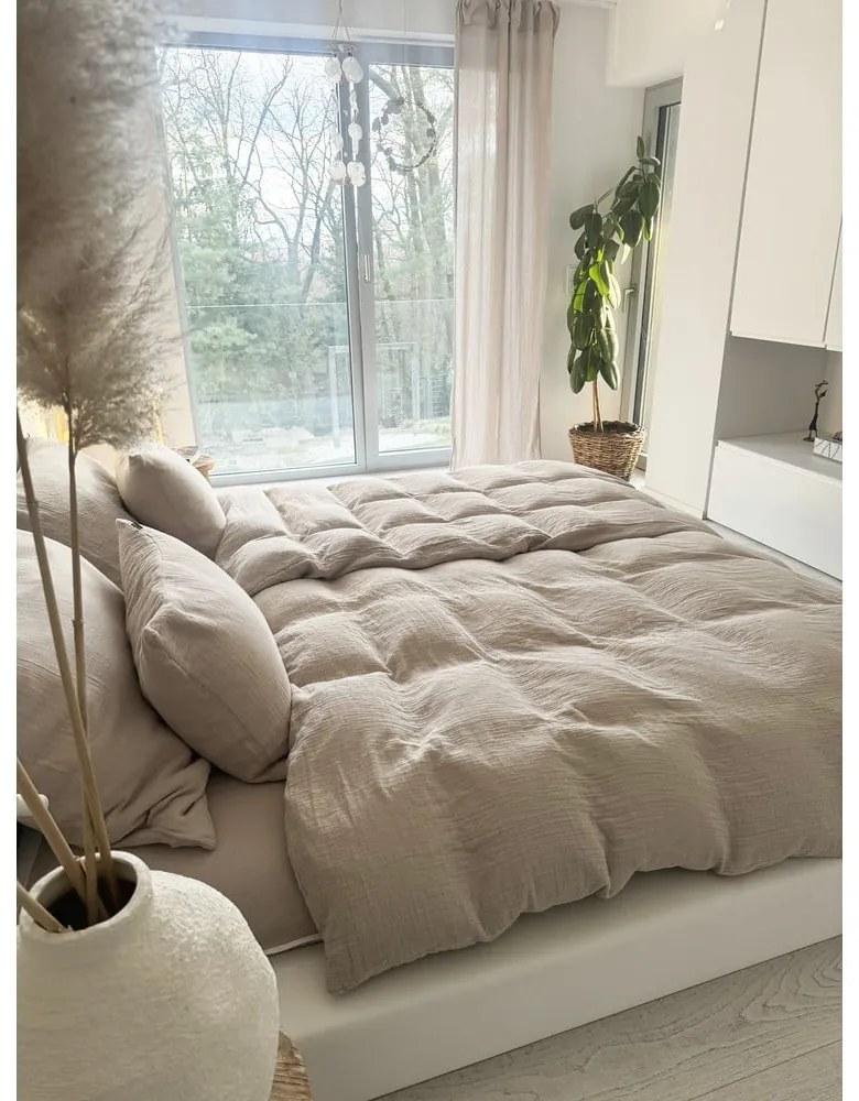 Poszewka na poduszkę muślinowa 45x45 cm Plain Muslin – Butter Kings