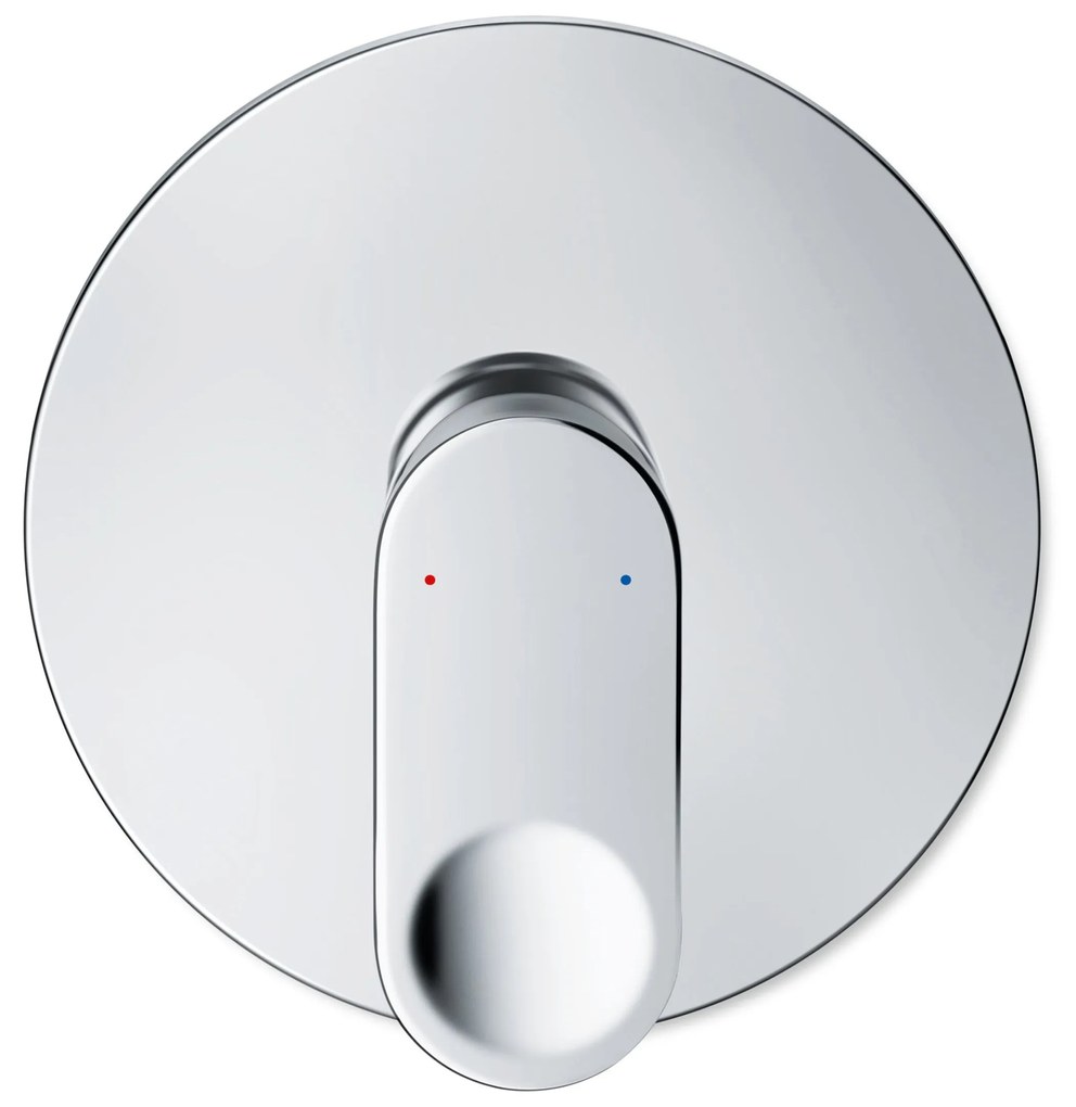 Duravit B.3 podtynkowa bateria prysznicowaMosiądz - chrom - Ø 17 cm