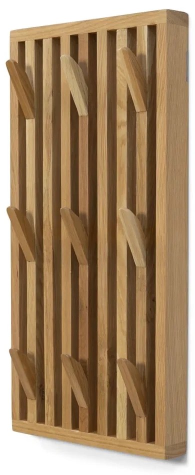 Wieszak ścienny z litego drewna dębowego Parco – Spinder Design