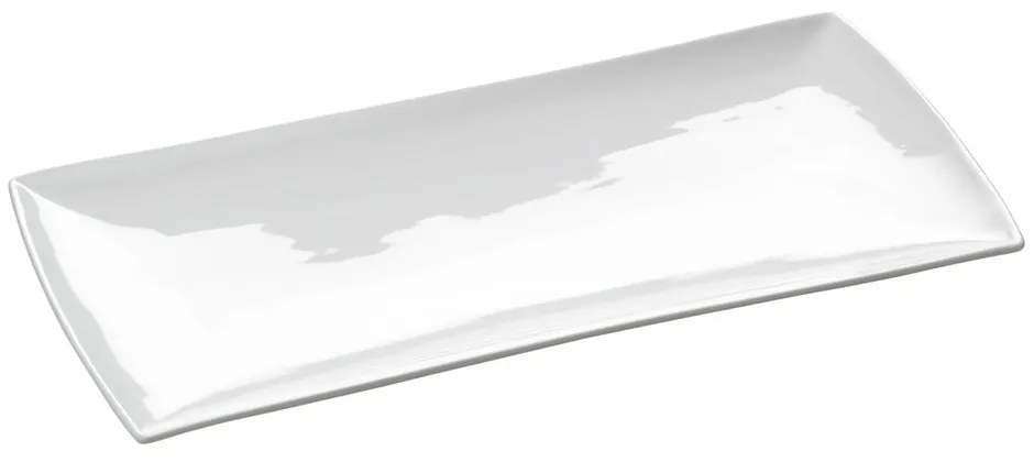 Biały porcelanowy talerz Maxwell & Williams East Meets West, 36,5x18 cm