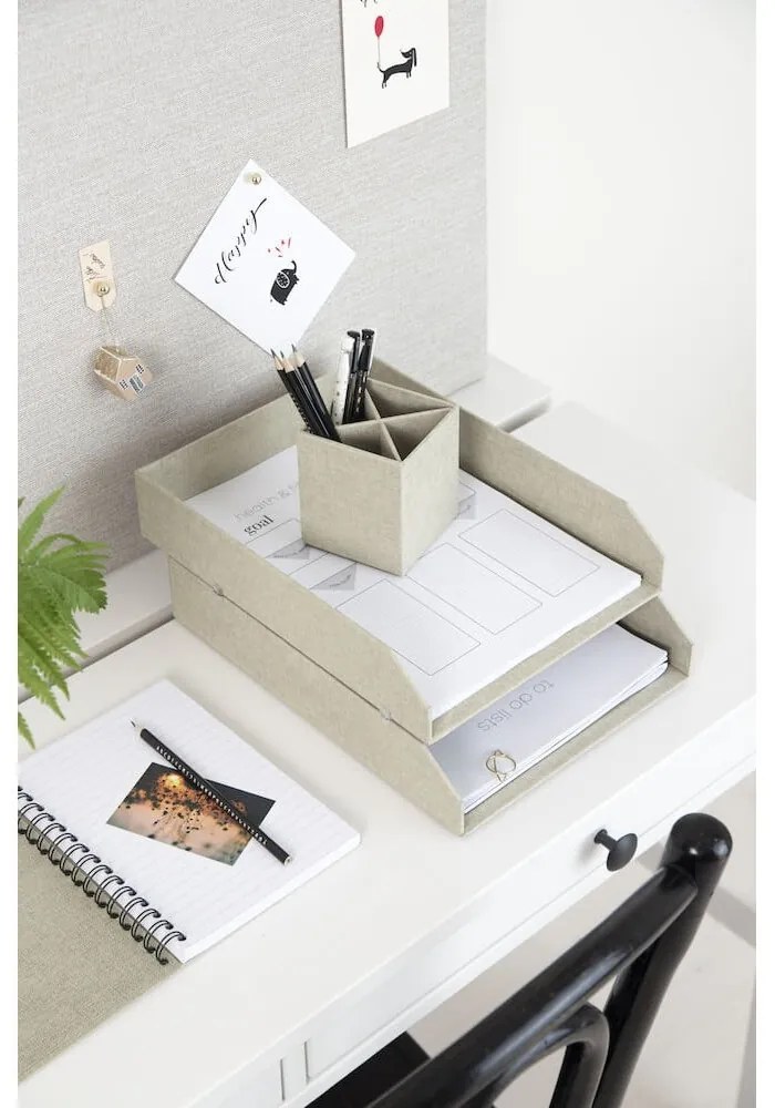 Kartonowe organizery na dokumenty zestaw 2 szt. Hakan – Bigso Box of Sweden