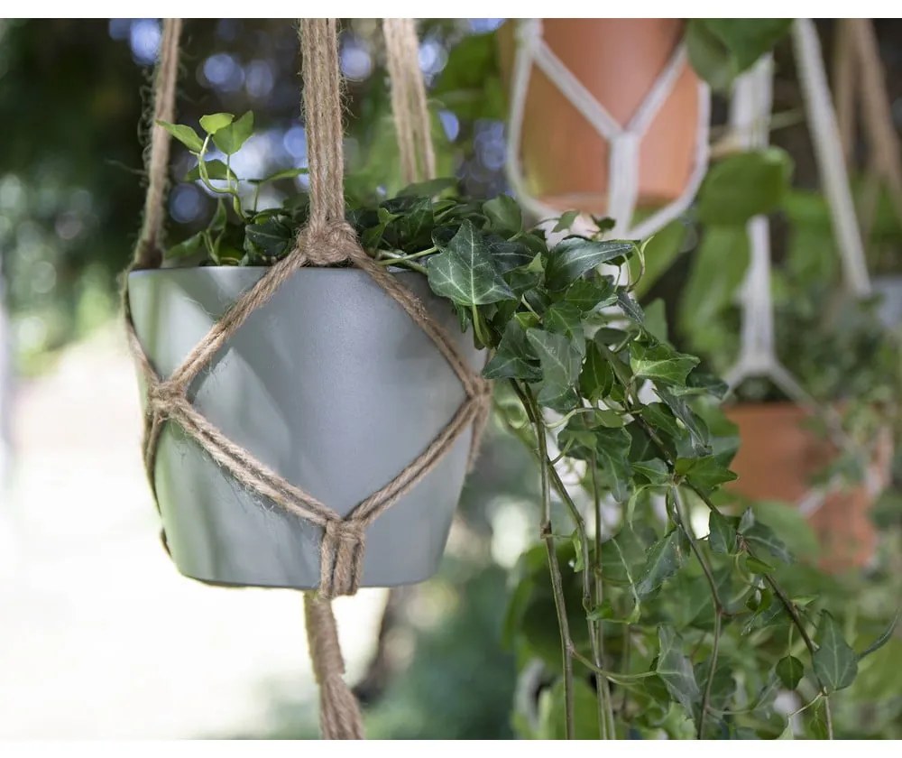 Tekstylny system do zawieszenia doniczki ø 10 cm (wysokość 120 cm) Macramé – Artevasi