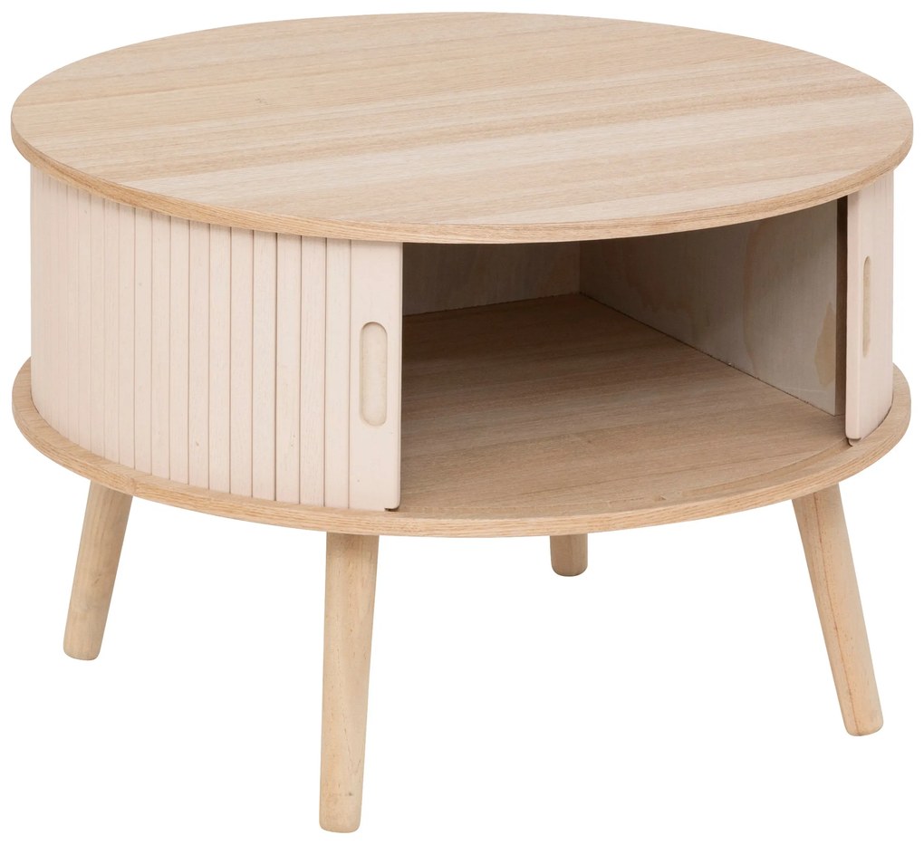 Stolik kawowy NYOS z miejscem do przechowywania pod blatem 60 x 40,7 cm