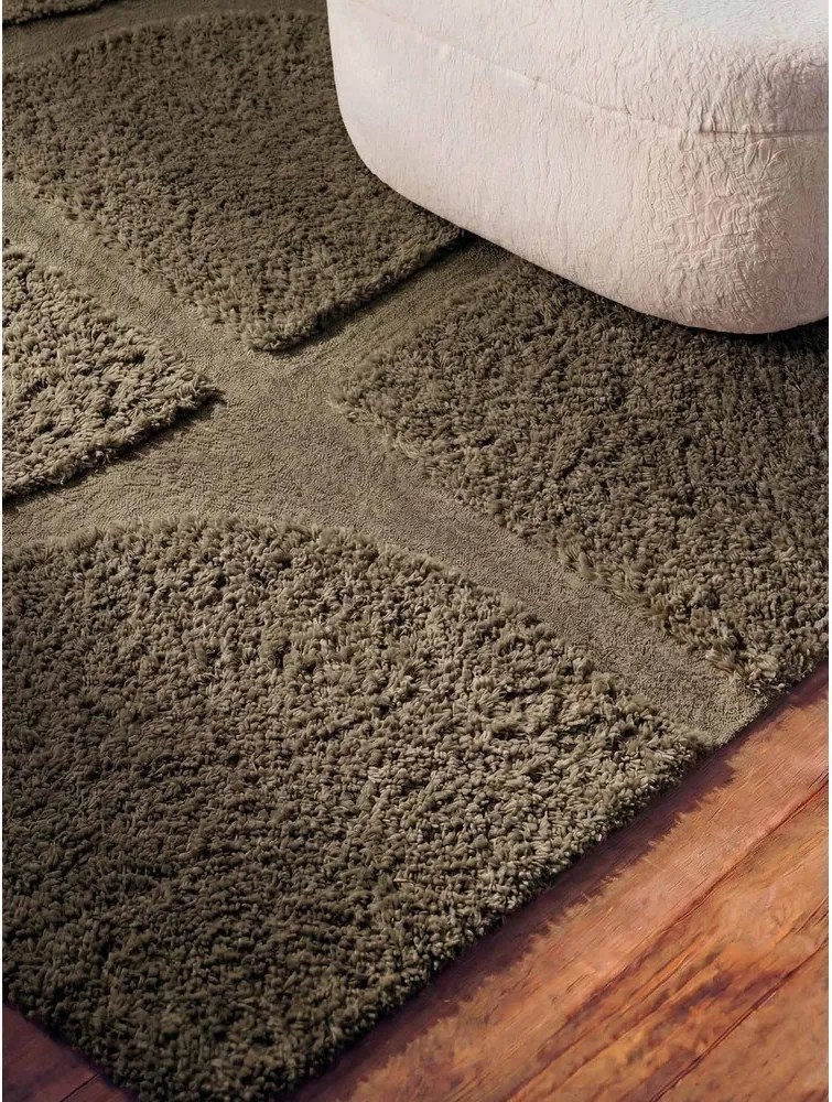 Dywan tkany ręcznie w kolorze khaki 200x300 cm Lambeth Jasper – Ted Baker