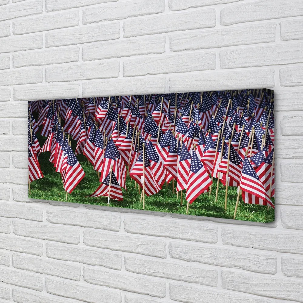 Obraz na płótnie Flagi Stanów Zjednoczonych