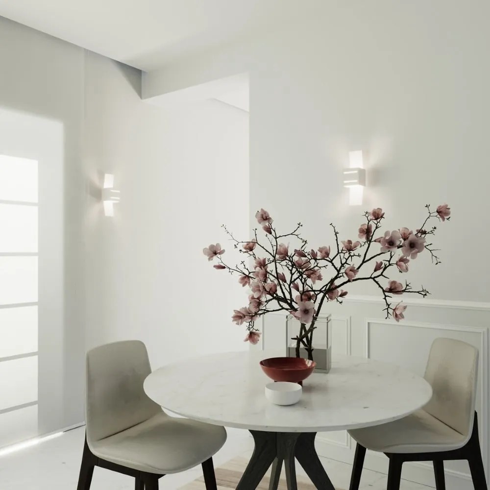 Biały kinkiet Carlo – Nice Lamps