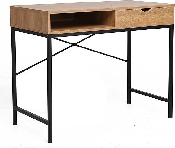 Proste biurko B-027 w stylu industrialnym