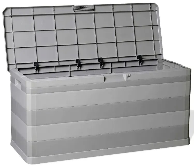 Skrzynia szara prostokątna do ogrodu C6-T60