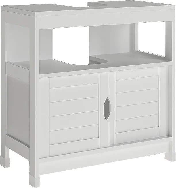 Szafka pod umywalkę biały 60x30x60 vilda