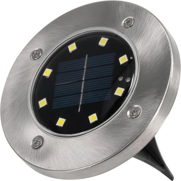 Lampa solarna Garth wbudowana ogrodowa 8 x LED