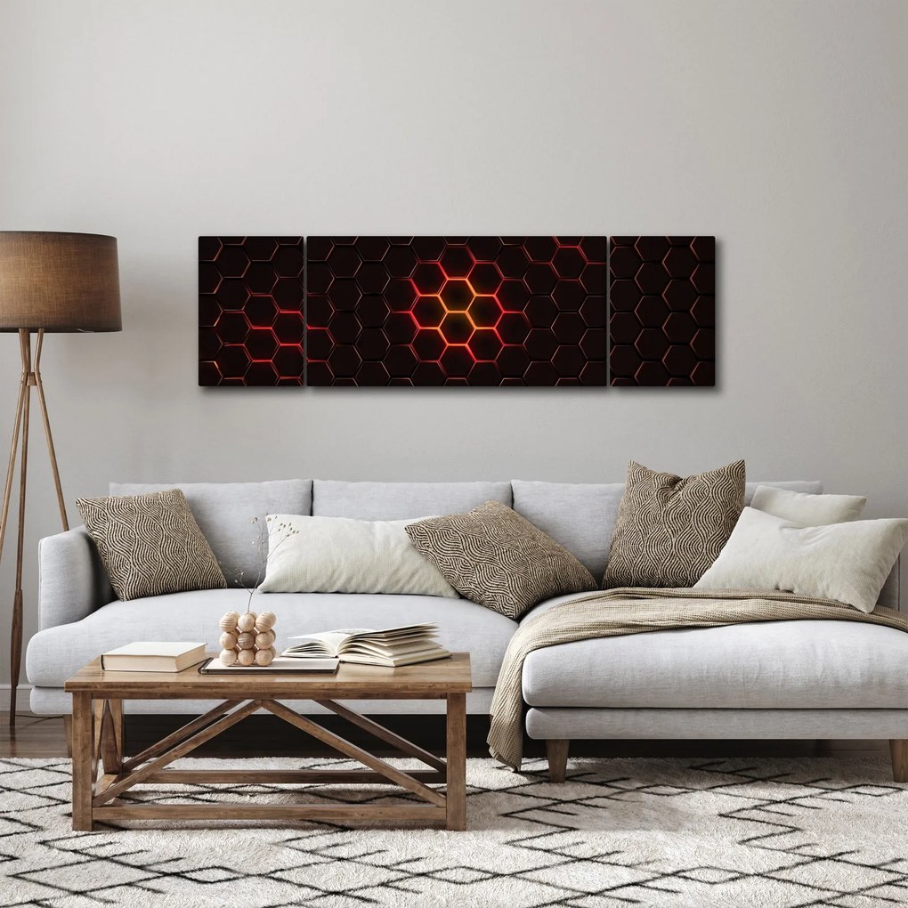 Obraz siatki (170x50 cm)