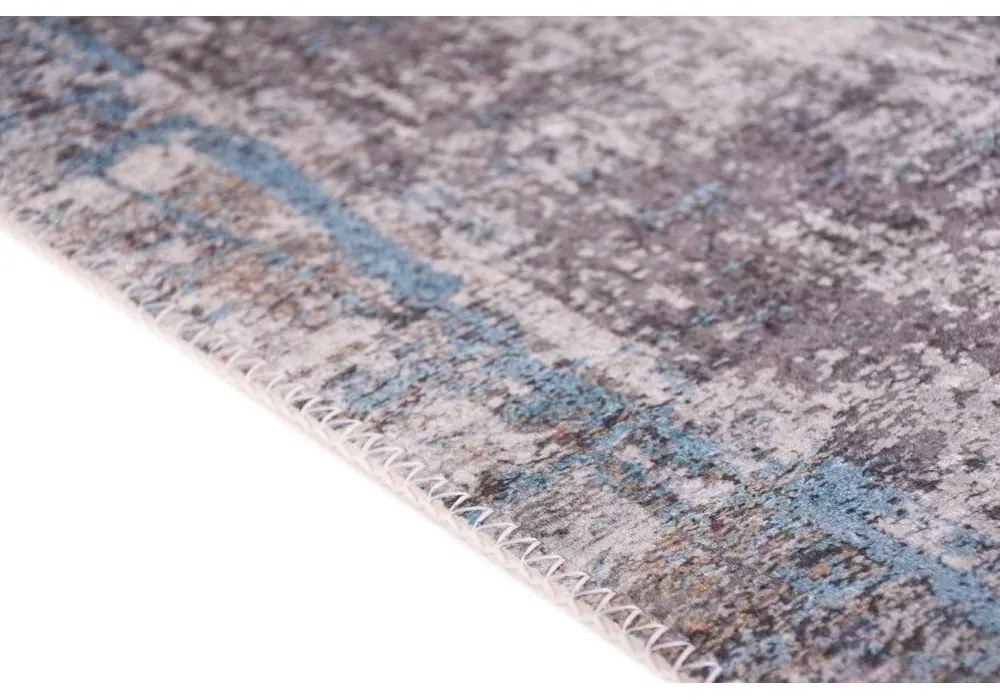 Niebieski chodnik odpowiedni do prania 80x300 cm Abstract Colors Blue – Vitaus