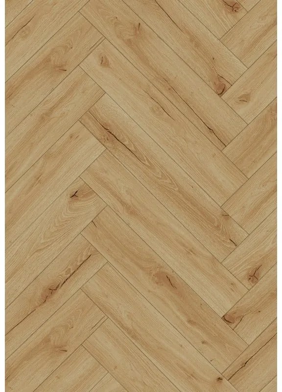 Mexen Beaver Creek panele winylowe jodełka 635 x 127 mm SPC 6,5 mm podkład 1,5 mm, 4 V-Fuga, Dąb - F1188-0635-127-505-4V1-01