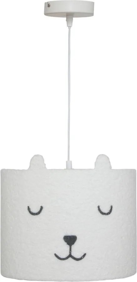 Atmosphera - Lampa dziecięca wisząca na przewodzie TOXEY 1xE27/25W/230V miś