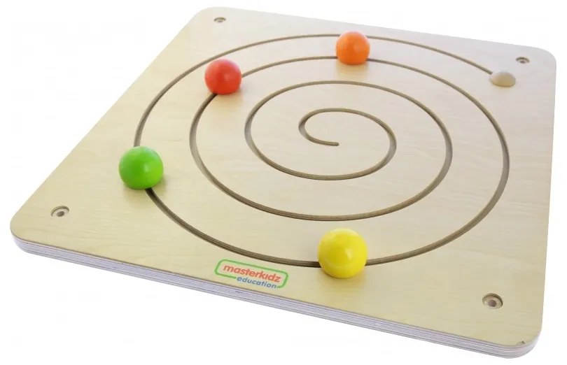 Masterkidz tablica przesuwna spiralny labirynt montessori