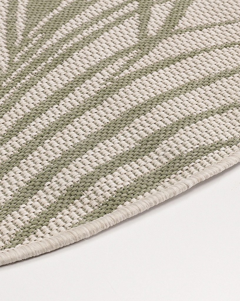 Dywan Lineo beige/jungle green 120cm
