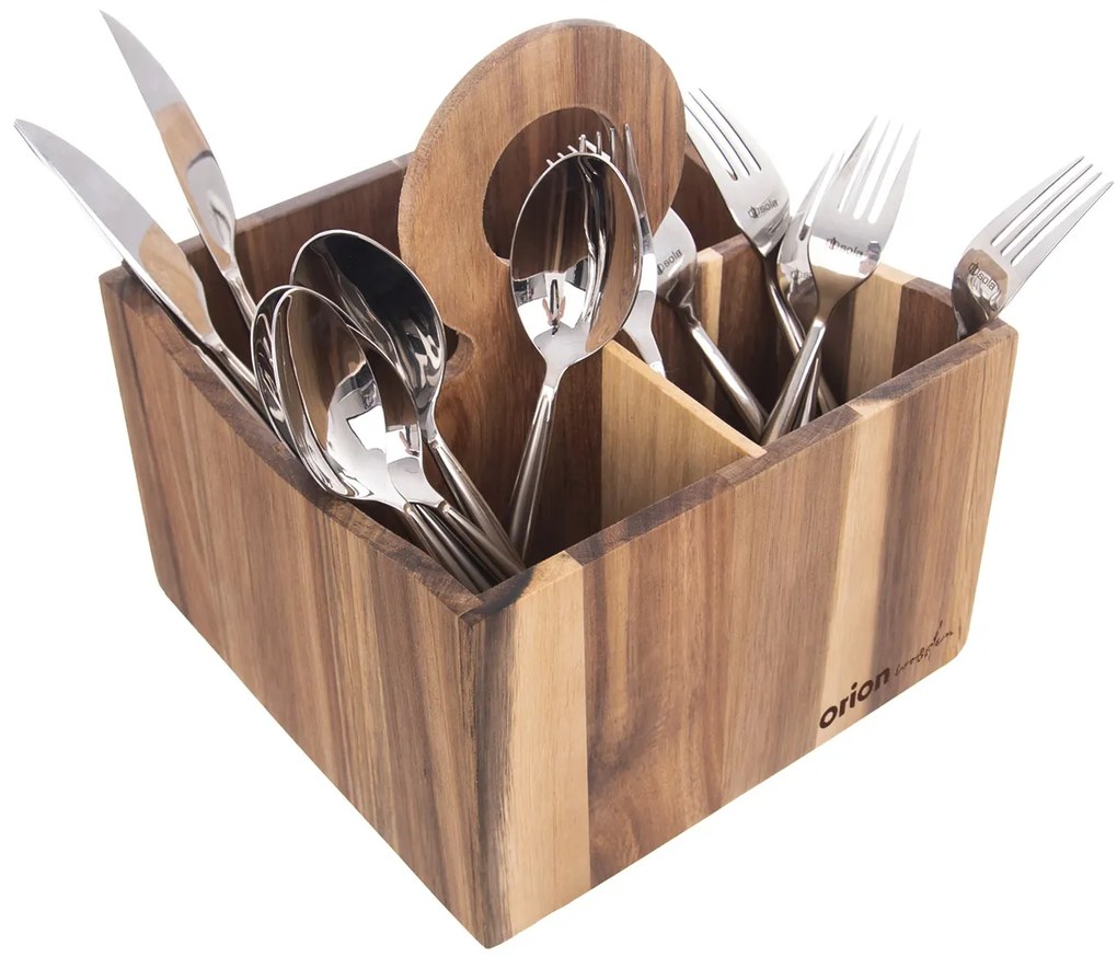 Orion Stojak na sztućce Wooden