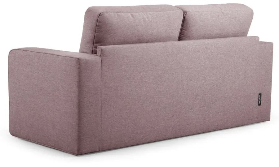 Jasnoróżowa rozkładana sofa 160 cm Come – Bobochic Paris