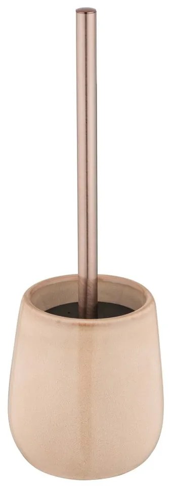 Beżowa szczotka do WC ceramiczna Sirmione – Wenko