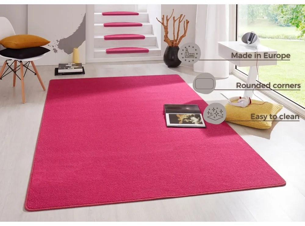 Różowy dywan 200x280 cm Fancy – Hanse Home