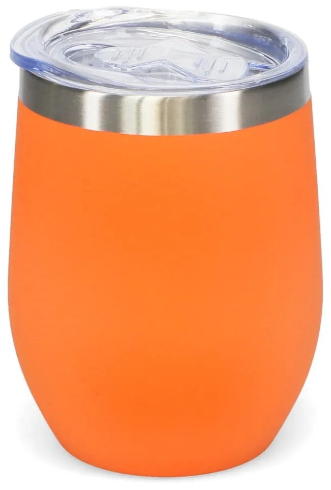 Pomarańczowy kubek podróżny 350 ml – Rex London