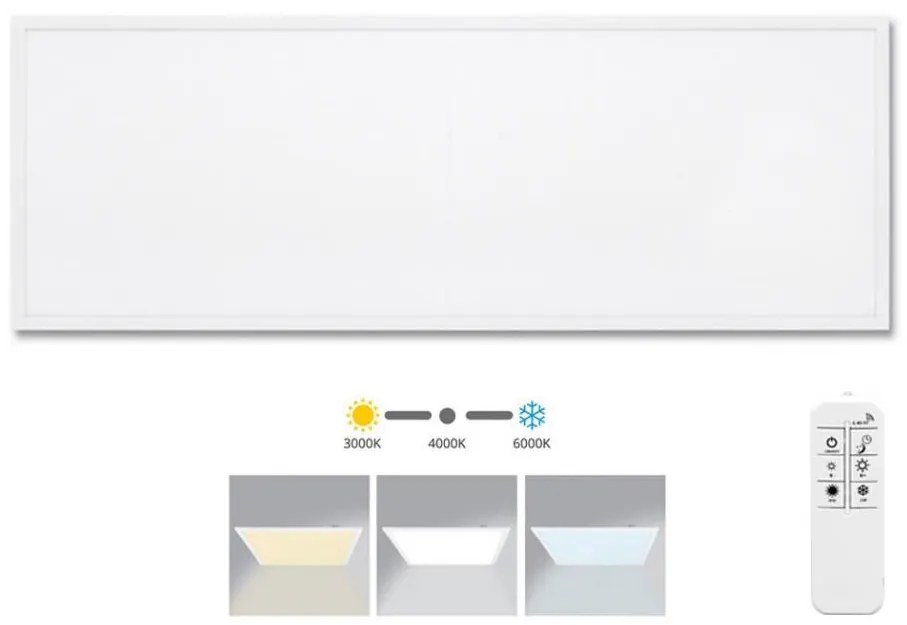 LED Wpuszczany panel ściemnialny ZEUS LED/40W/230V 4000K