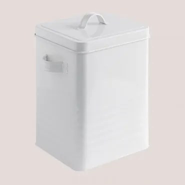 Pojemnik Na Detergent Z Żelaza Agolada Biała - Sklum