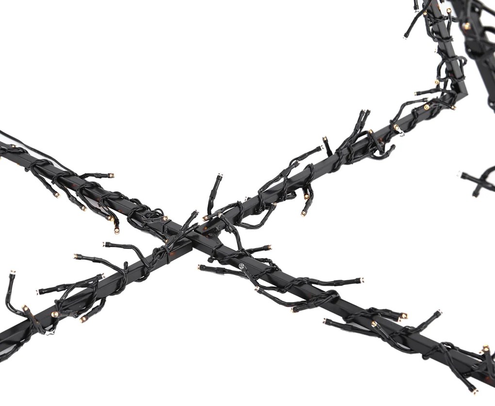 Zewnetrzna Czarna choinka ze światłem LED IP44 - Brilli Oswietlenie zewnetrzne