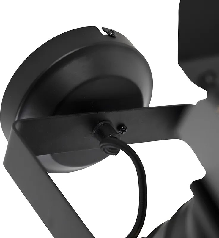 Inteligentny reflektor studyjny czarny obrotowy i pochylany z Wi-Fi A60 - Movie