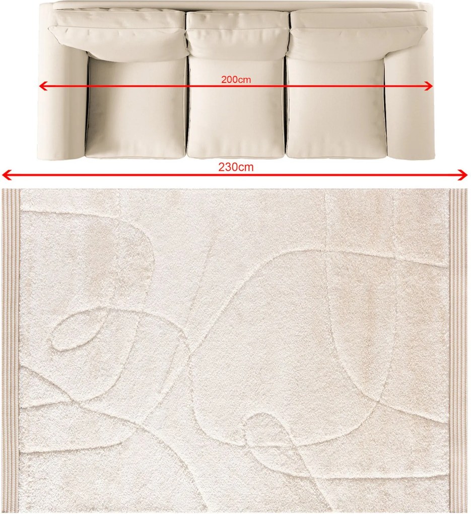 Dywan Ardano cream 160x230 cm
