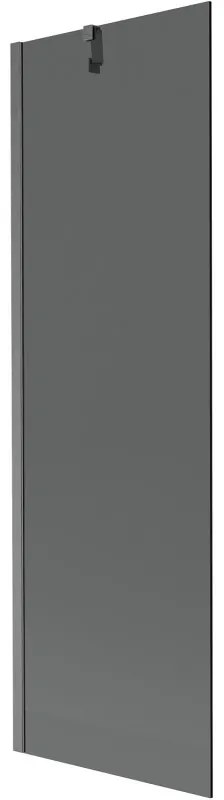 Mexen Next parawan nawannowy 1-skrzydłowy 60 x 150 cm, grafit, gun gray szczotkowany - 895-060-000-00-40-66