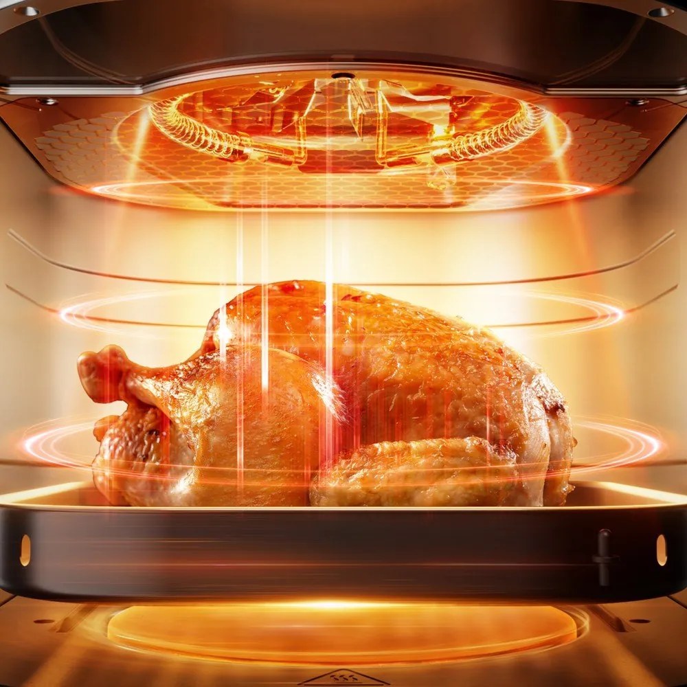 Ciemnoszara frytkownica beztłuszczowa Infrared EY832HE0 – Tefal