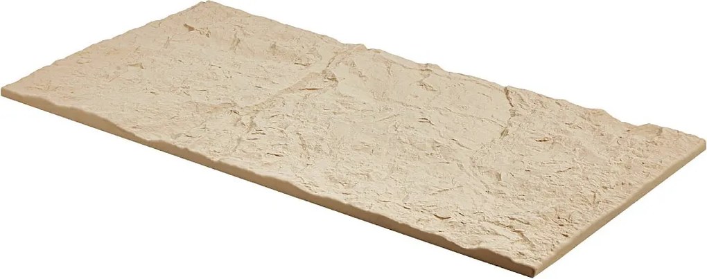 Panele Ścienne 3D SucceBuy, Zestaw z 4 Sztuk, 122 x 61 cm, Wygląd Kamieni, Pokrycie 3 m², Kamienne Żółte