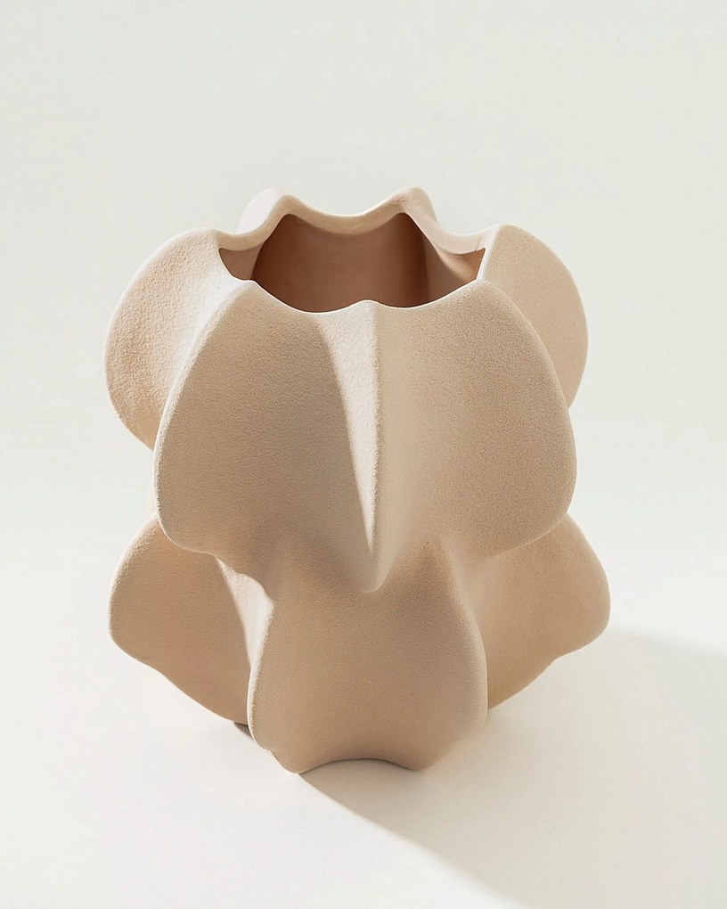 Wazon kamionkowy Petal Pink II 15x17 cm