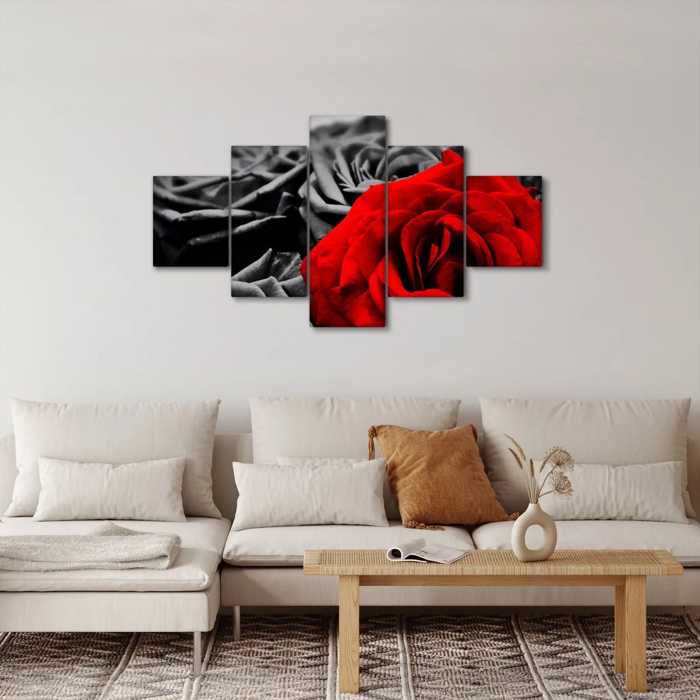 Obraz - Róże (125x70 cm)