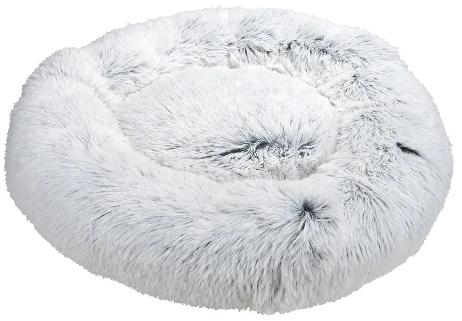 Białe legowisko dla psów ø 75 cm Fluffy Heather – Love Story