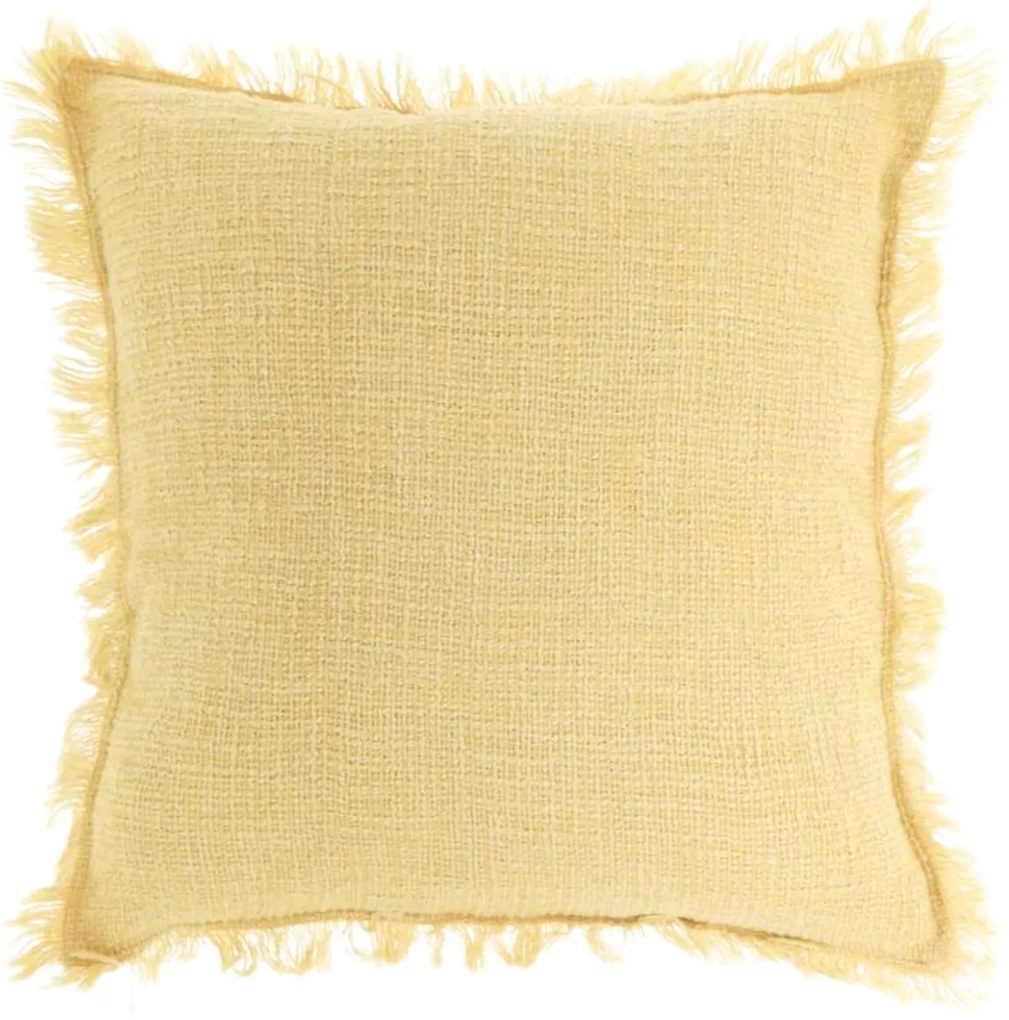 Poduszka dekoracyjna MAXIMEA 45x45 cm, żółta