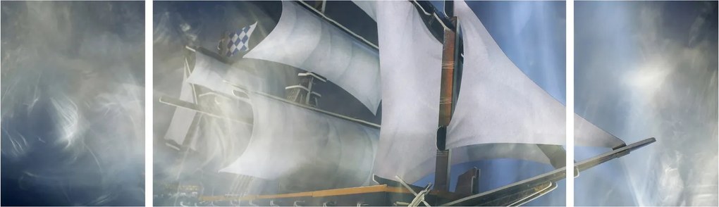 Obraz - Statek widmo (170x50 cm)